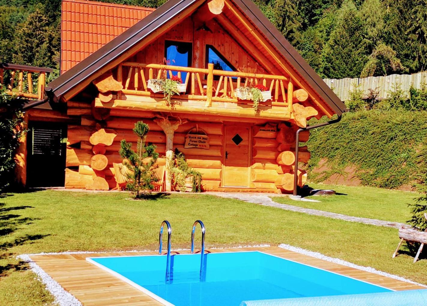 Forest Glade Cottage - Koca Na Jasi Recica ob Savinji エクステリア 写真